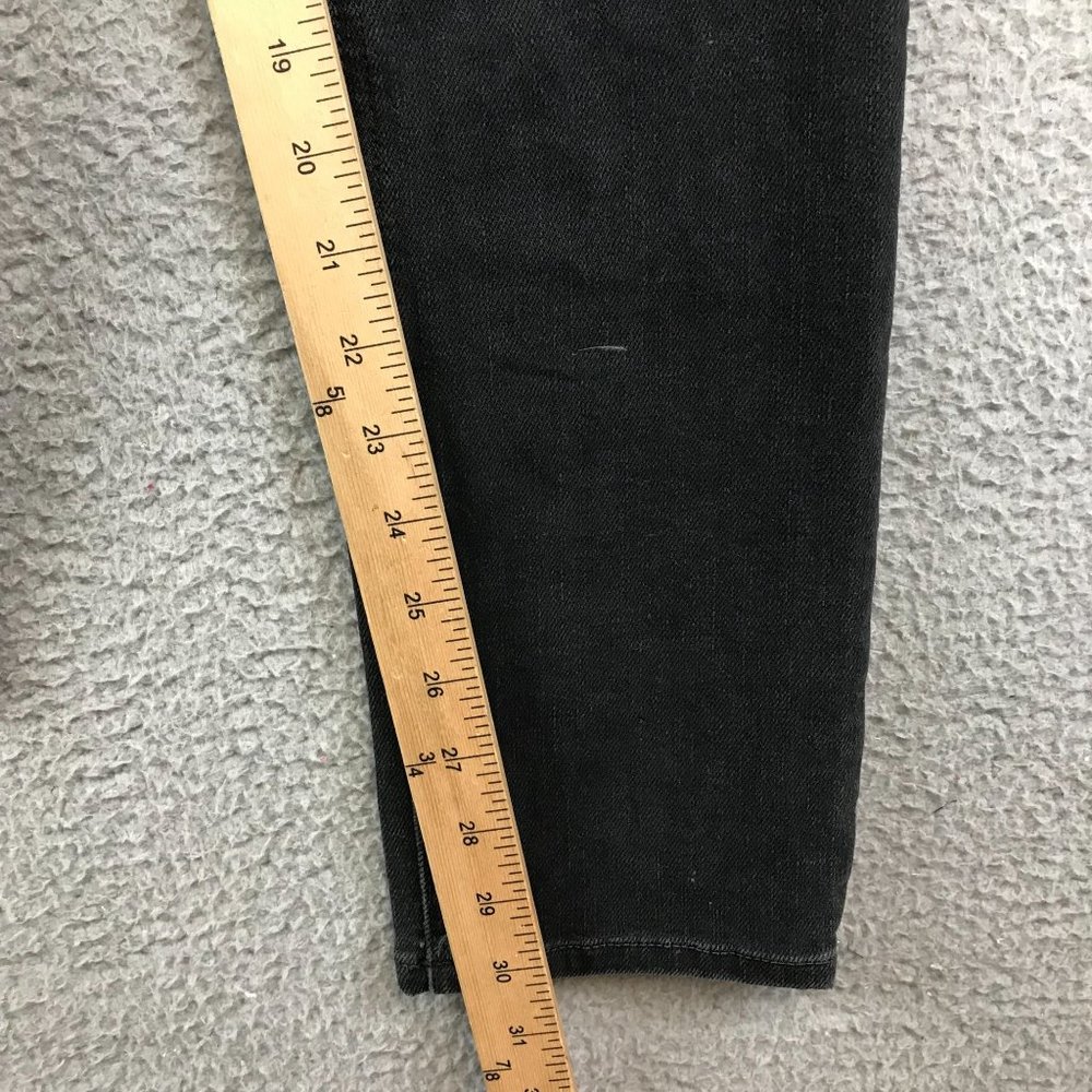 NWT Reformation Jeans Womens Hepburn Skinny Jeans Size 25 Black High Rise - Picture 8 of 11